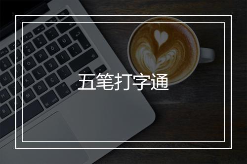 五笔打字通