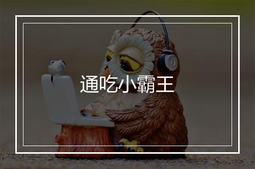 通吃小霸王