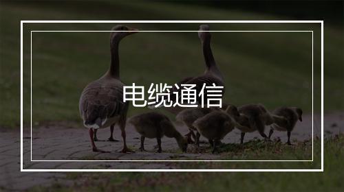 电缆通信