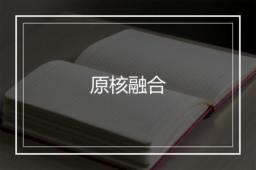 原核融合