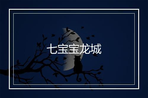 七宝宝龙城