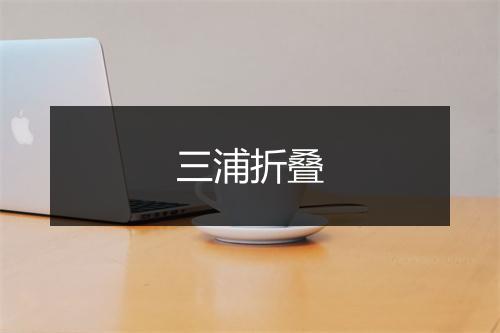 三浦折叠