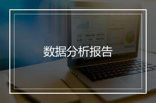 数据分析报告