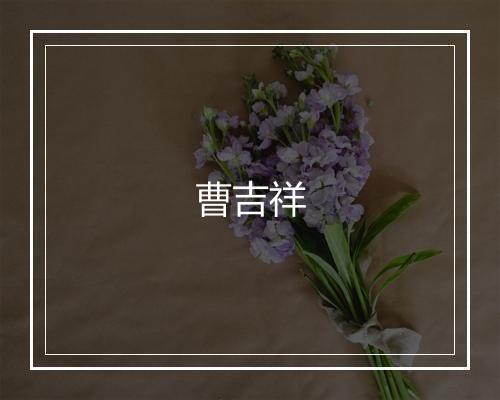 曹吉祥