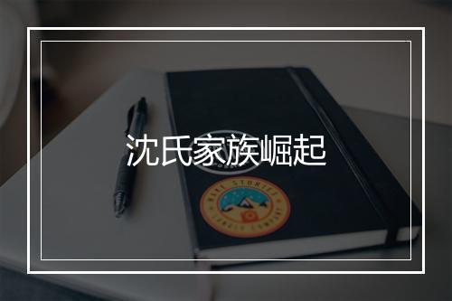 沈氏家族崛起