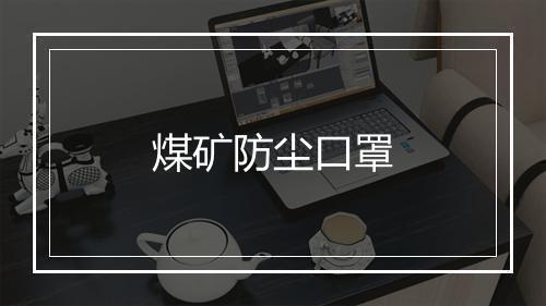 煤矿防尘口罩