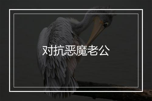 对抗恶魔老公