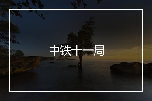 中铁十一局