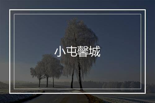 小屯馨城