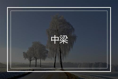 中梁