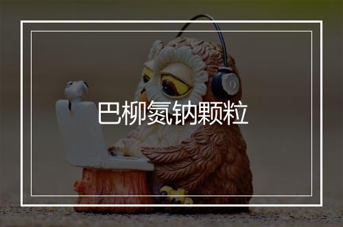 巴柳氮钠颗粒