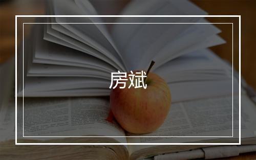 房斌