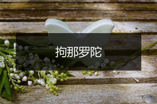 拘那罗陀