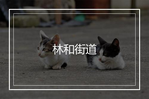 林和街道