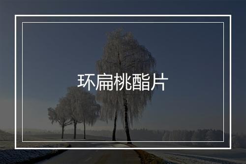 环扁桃酯片