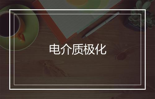 电介质极化