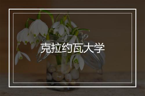 克拉约瓦大学