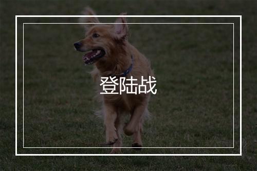 登陆战