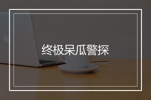 终极呆瓜警探