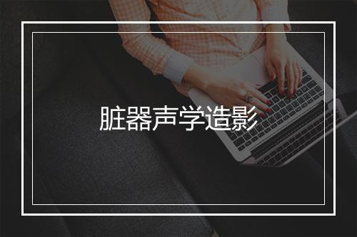 脏器声学造影