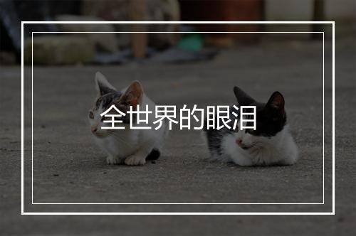 全世界的眼泪