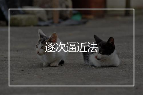 逐次逼近法