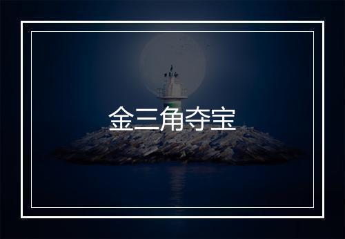 金三角夺宝