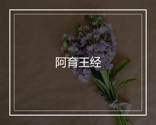 阿育王经