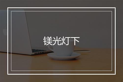 镁光灯下