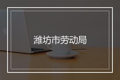 潍坊市劳动局