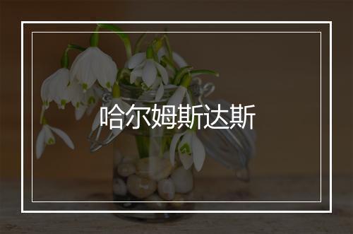 哈尔姆斯达斯