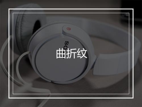 曲折纹