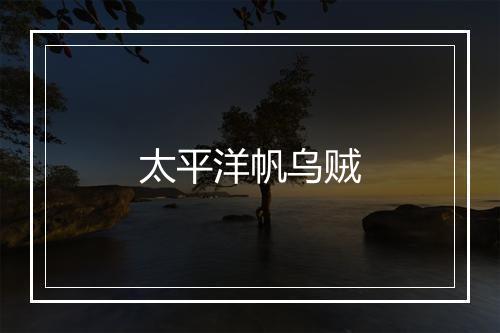 太平洋帆乌贼