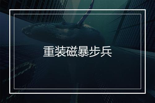 重装磁暴步兵