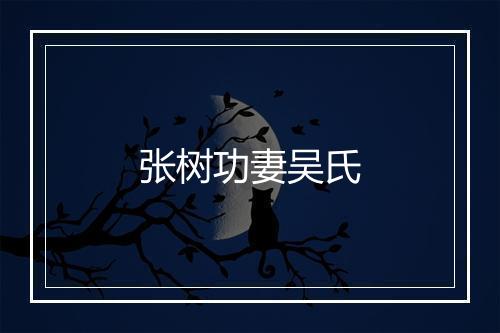 张树功妻吴氏