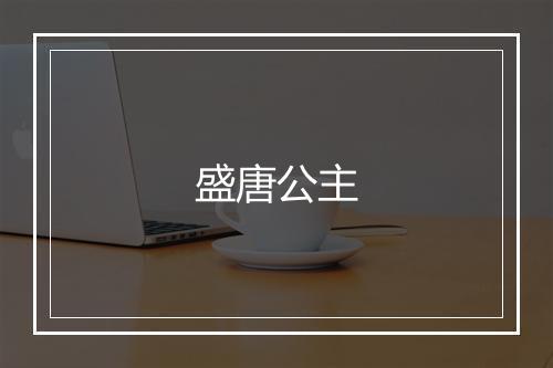 盛唐公主