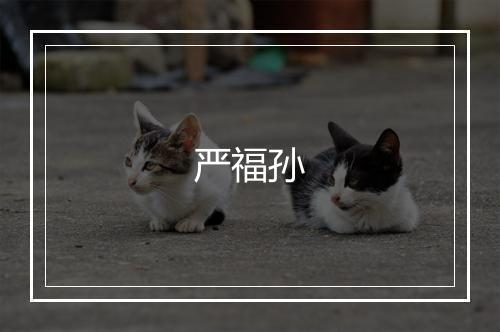 严福孙