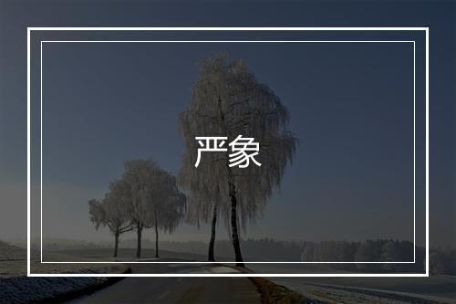 严象