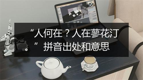 “人何在？人在蓼花汀。”拼音出处和意思