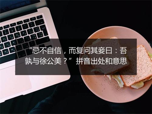 “忌不自信，而复问其妾曰：吾孰与徐公美？”拼音出处和意思