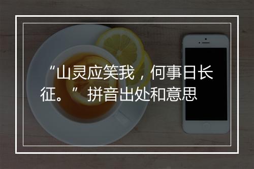 “山灵应笑我，何事日长征。”拼音出处和意思