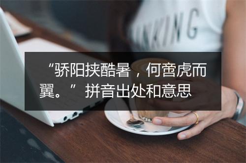 “骄阳挟酷暑，何啻虎而翼。”拼音出处和意思