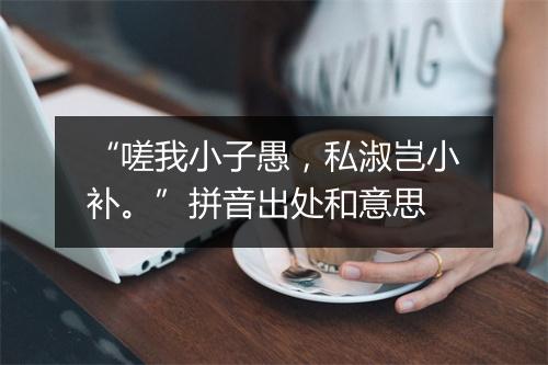 “嗟我小子愚，私淑岂小补。”拼音出处和意思