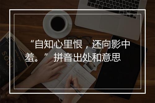 “自知心里恨，还向影中羞。”拼音出处和意思