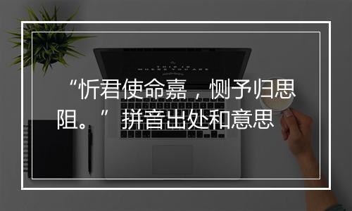 “忻君使命嘉，恻予归思阻。”拼音出处和意思