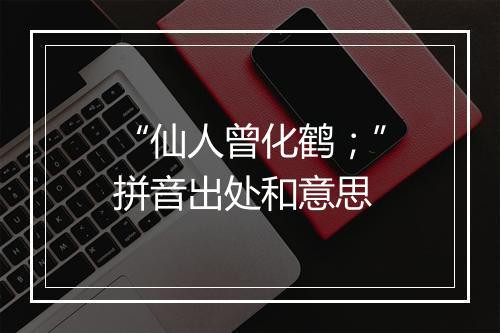 “仙人曾化鹤；”拼音出处和意思